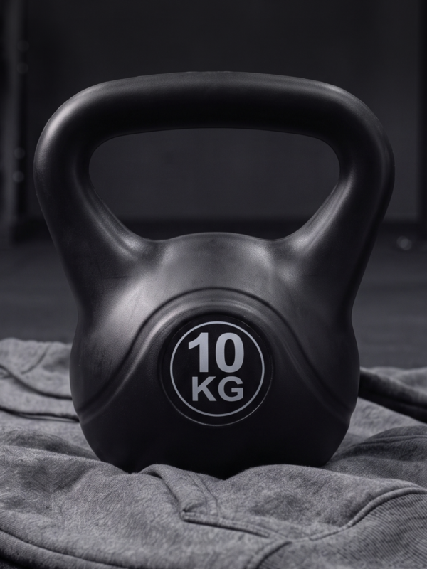 Гиря пластиковая 10 кг. VictoryFit VF-KP100